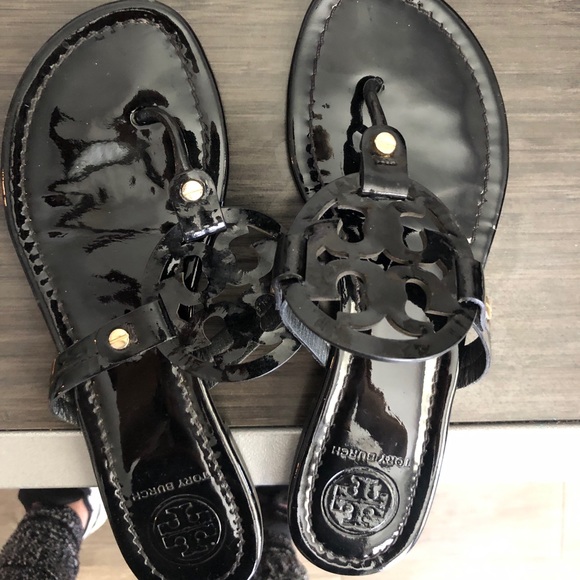 Tory Burch Shoes - Black Tory Burch sandals size 7